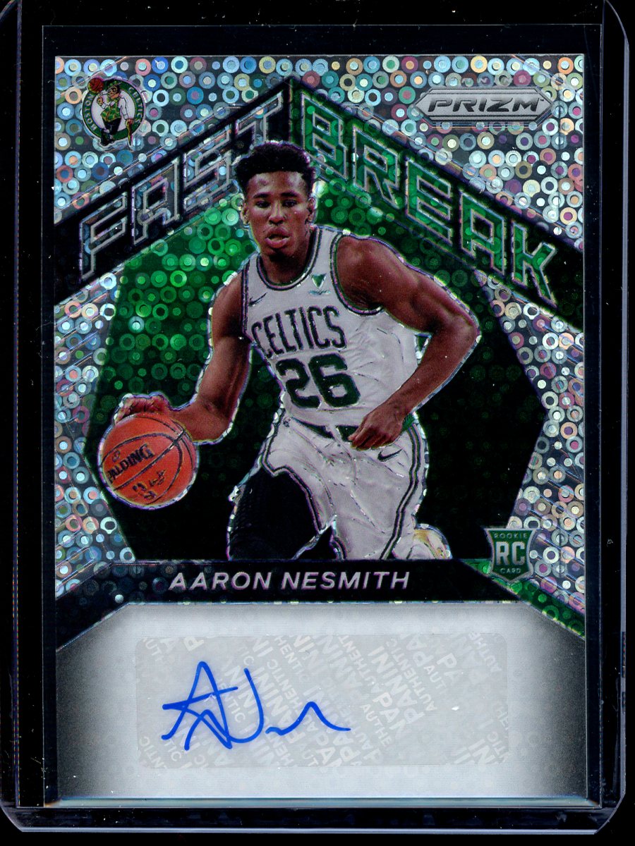 Aaron Nesmith 2020-21 Panini Prizm Basketball Fast Break Auto RC