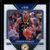 Cassius Stanley 2020-21 Panini Prizm Basketball Sensational Signatures RC