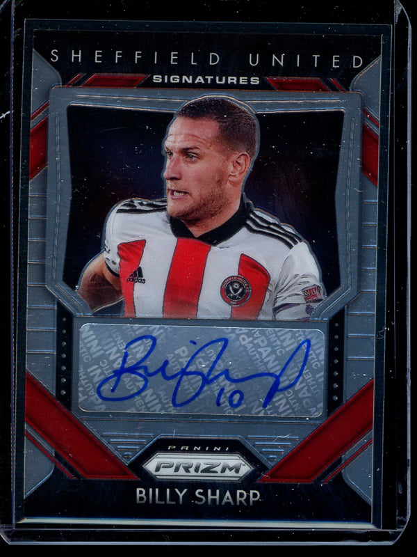 Billy Sharp 2020-21 Panini Prizm Premier League Auto