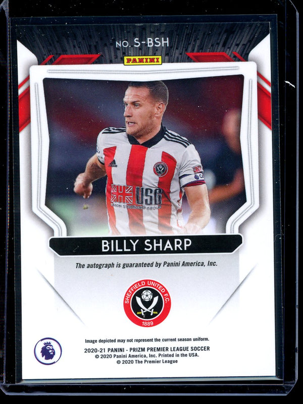 Billy Sharp 2020-21 Panini Prizm Premier League Auto