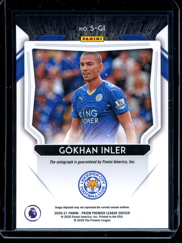 Gokhan Inler 2020-21 Panini Prizm Premier League Auto