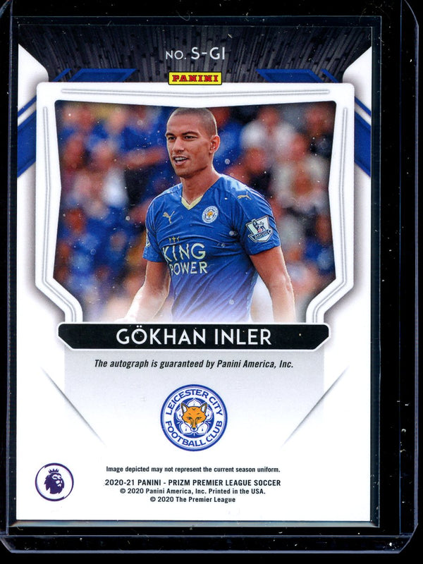 Gokhan Inler 2020-21 Panini Prizm Premier League Auto