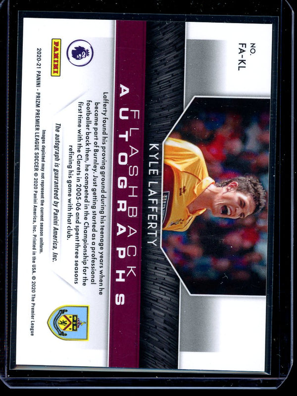 Kyle Lafferty 2020-21 Panini Prizm Premier League Flashback Auto