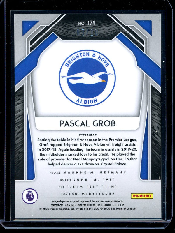 Pascal Grob 2020-21 Panini Prizm Premier League Gold 9/10