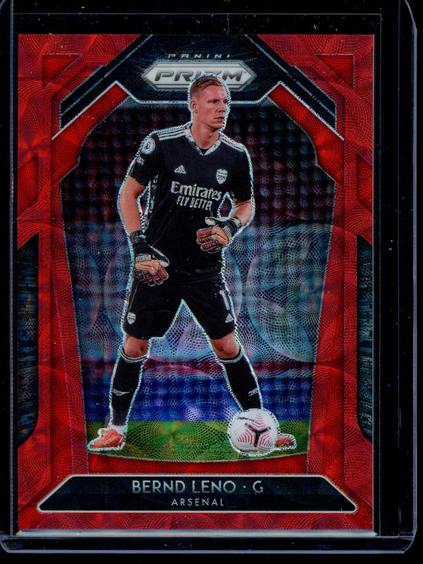 Bernd Leno 2020-21 Panini Prizm Premier League Red Choice 22/29