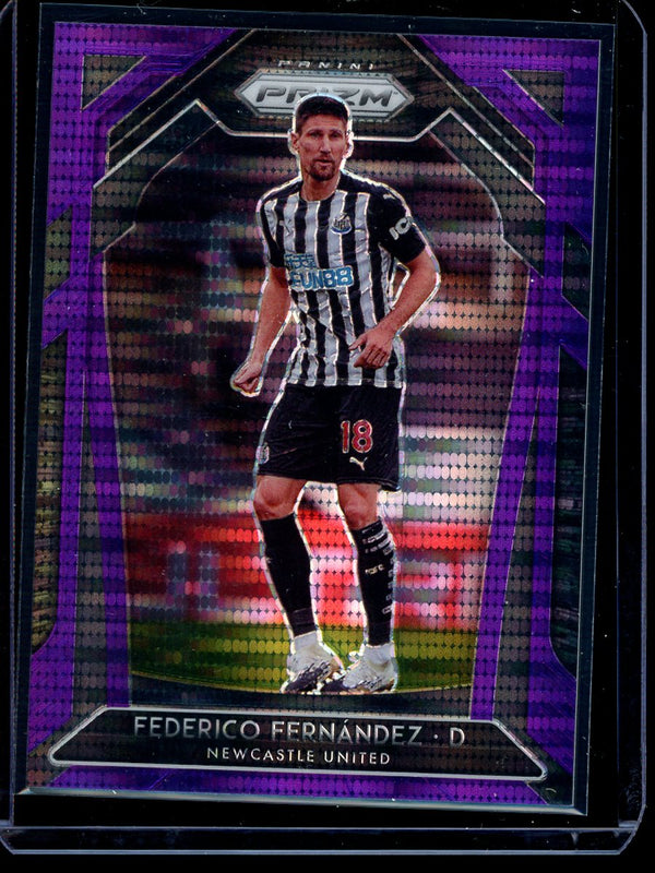 Federico Fernandez 2020-21 Panini Prizm Premier League Breakaway Purple 90/99