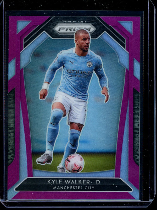 Kyle Walker 2020-21 Panini Prizm Premier League Purple Prizm 73/99