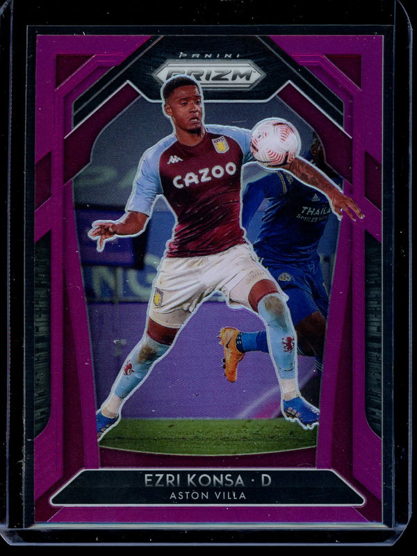 Ezri Konsa 2020-21 Panini Prizm Premier League Purple Prizm 25/99