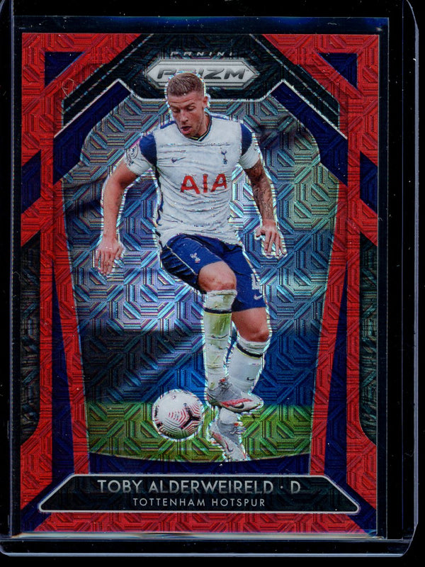 Toby Alderweireld 2020-21 Panini Prizm Premier League Red Mojo 123/135