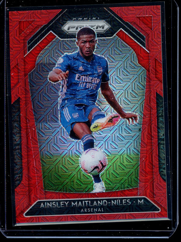 Ainsley Maitland-Niles 2020-21 Panini Prizm Premier League Red Mojo 062/135