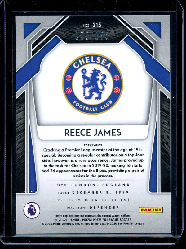 Reece James 2020-21 Panini Prizm Premier League Red Mojo 093/135