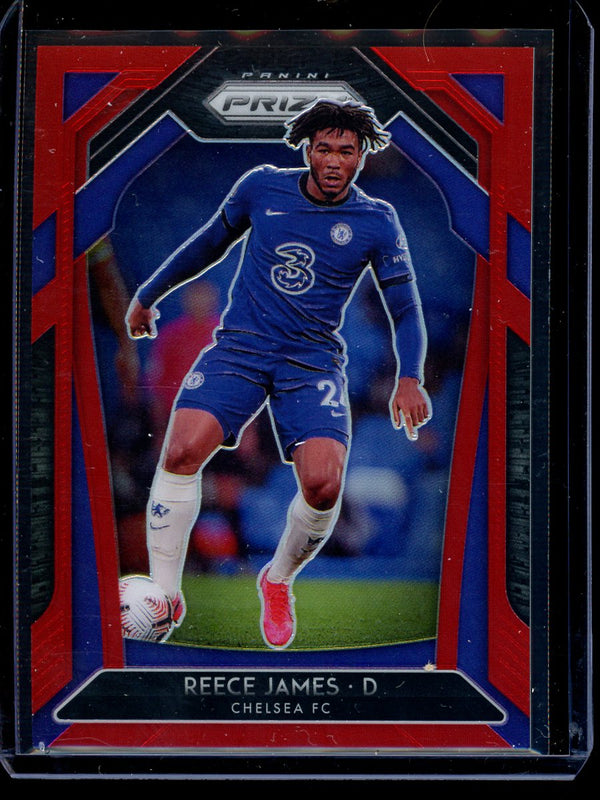 Reece James 2020-21 Panini Prizm Premier League Red Prizm 140/149