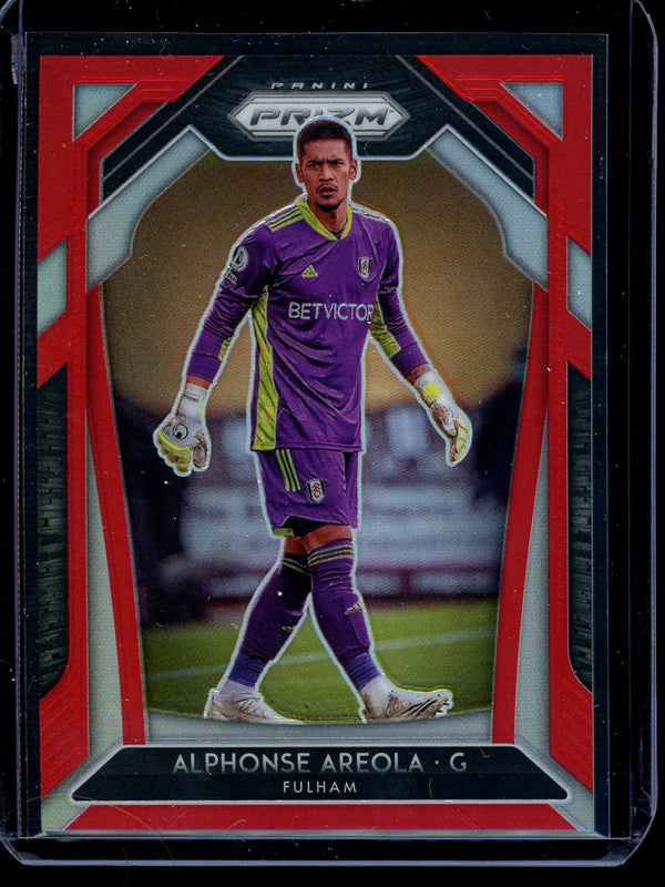 Alphonse Areola 2020-21 Panini Prizm Premier League Red Prizm 006/149