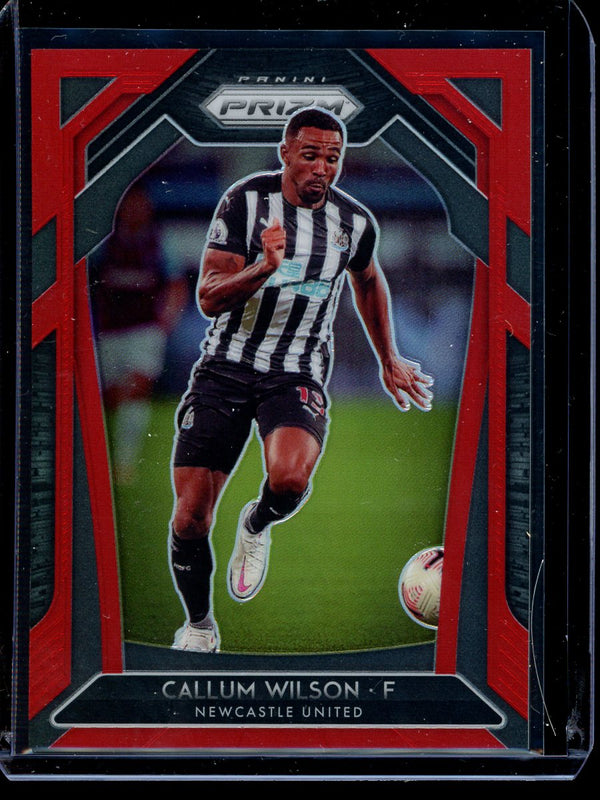 Callum Wilson 2020-21 Panini Prizm Premier League Red Prizm 007/149