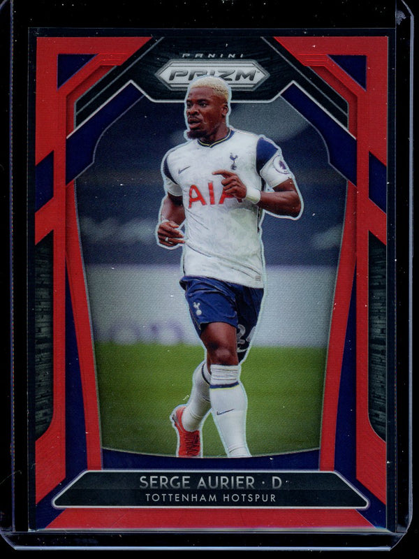 Serge Aurier 2020-21 Panini Prizm Premier League Red Prizm 121/149