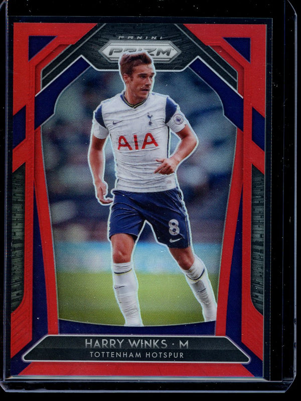 Harry Winks 2020-21 Panini Prizm Premier League Red Prizm 056/149