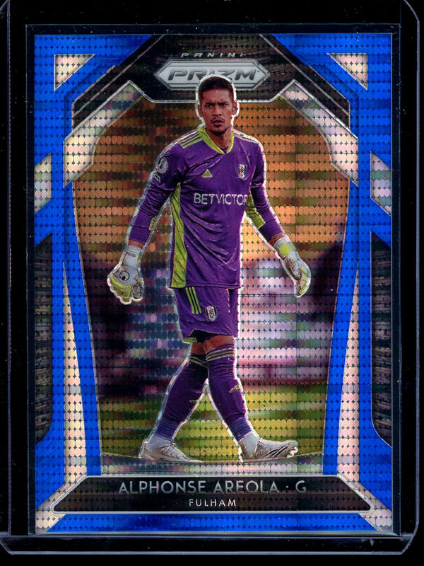 Alphonse Areola 2020-21 Panini Prizm Premier League Blue Breakaway 090/195