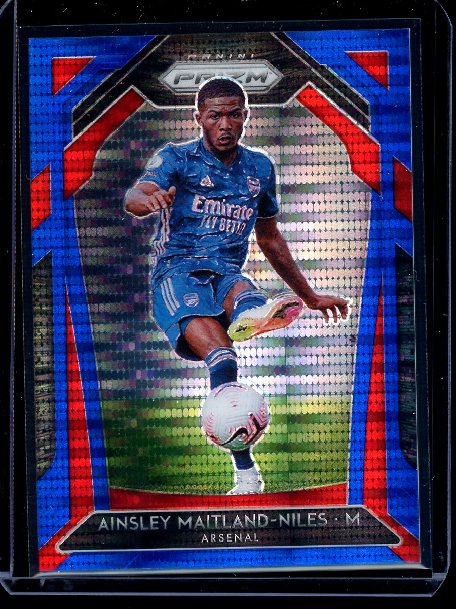 Ainsley Maitland-Niles 20-21 Panini Prizm Premier League Blue Breakaway 190/195