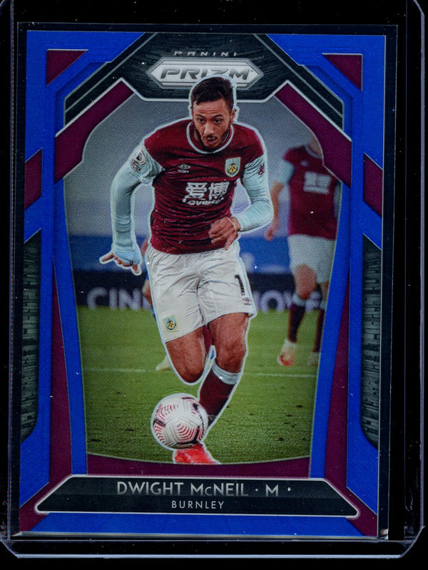 Dwight McNeil 2020-21 Panini Prizm Premier League Blue Prizm 029/199