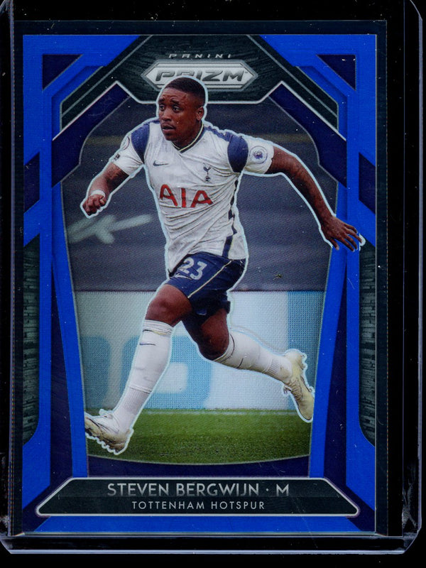 Steven Bergwijn 2020-21 Panini Prizm Premier League Blue Prizm 136/199