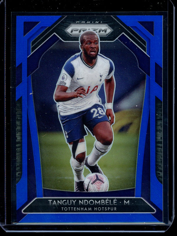 Tanguy Ndombele 2020-21 Panini Prizm Premier League Blue Prizm 085/199