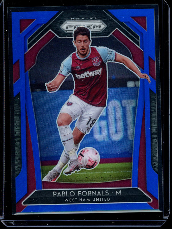 Pablo Fornals 2020-21 Panini Prizm Premier League Blue Prizm 061/199