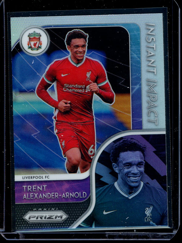 Trent Alexander Arnold 2020-21 Panini Prizm Premier League Instant Impact Silver Prizm