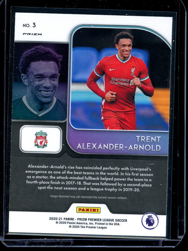 Trent Alexander Arnold 2020-21 Panini Prizm Premier League Instant Impact Silver Prizm