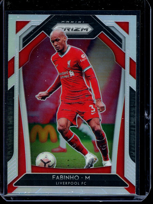 Fabinho 2020-21 Panini Prizm Premier League Silver Prizm