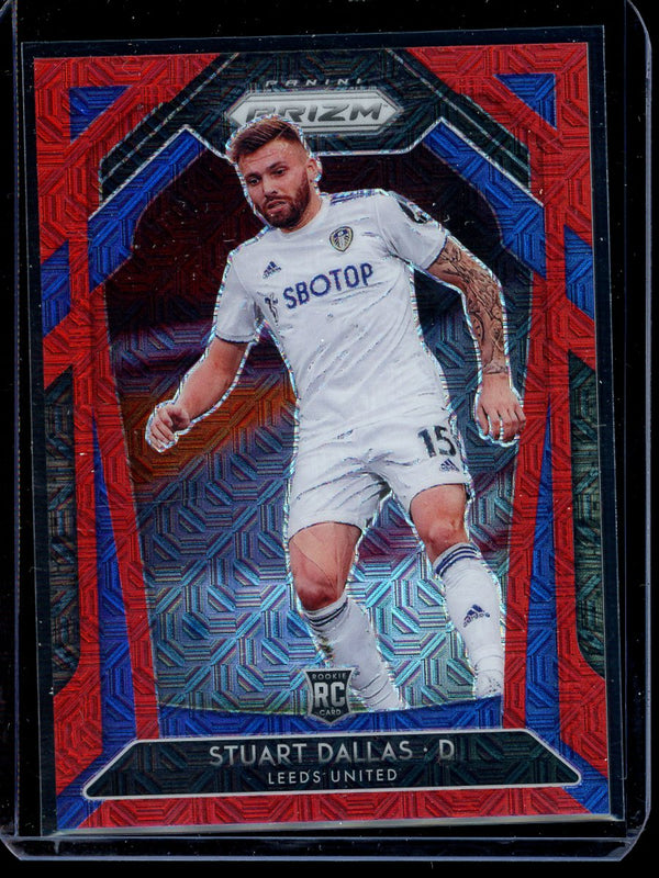 Stuart Dallas 2020-21 Panini Prizm Premier League Red Mojo RC 053/135