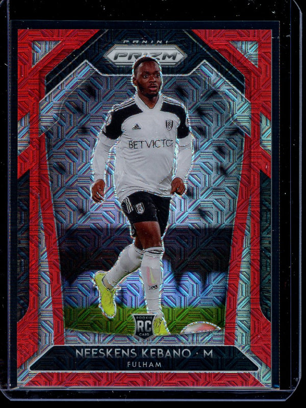 Neeskens Kebano 2020-21 Panini Prizm Premier League Red Mojo RC 008/135