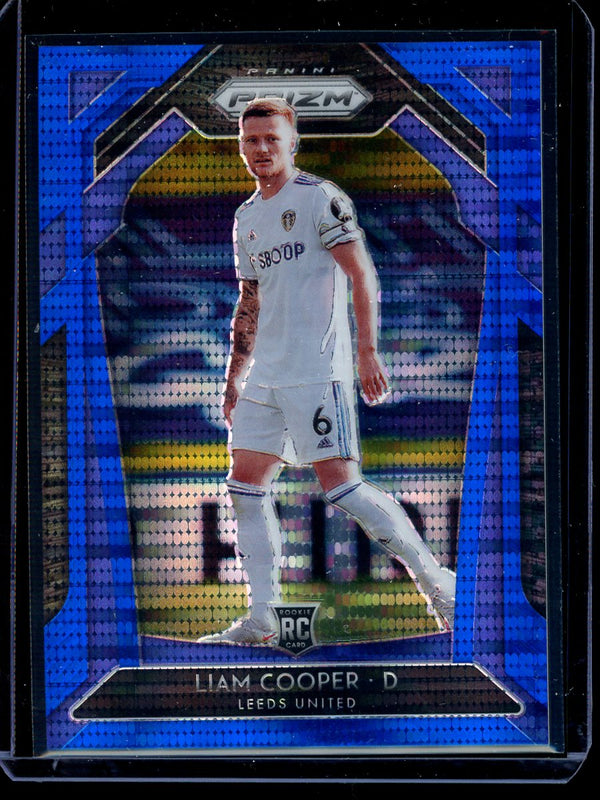 Liam Cooper 2020-21 Panini Prizm Premier League Blue Breakaway RC 009/195