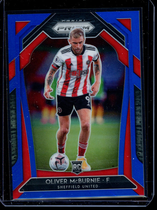 Oliver McBurnie 2020-21 Panini Prizm Premier League Blue Prizm RC 017/199