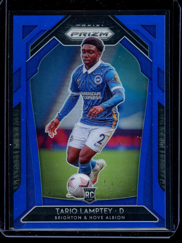 Tariq Lamptey 2020-21 Panini Prizm Premier League Blue Prizm RC 133/199