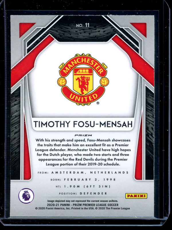 Timothy Fosu-Mensah 2020-21 Panini Prizm Premier League Multi Color RC