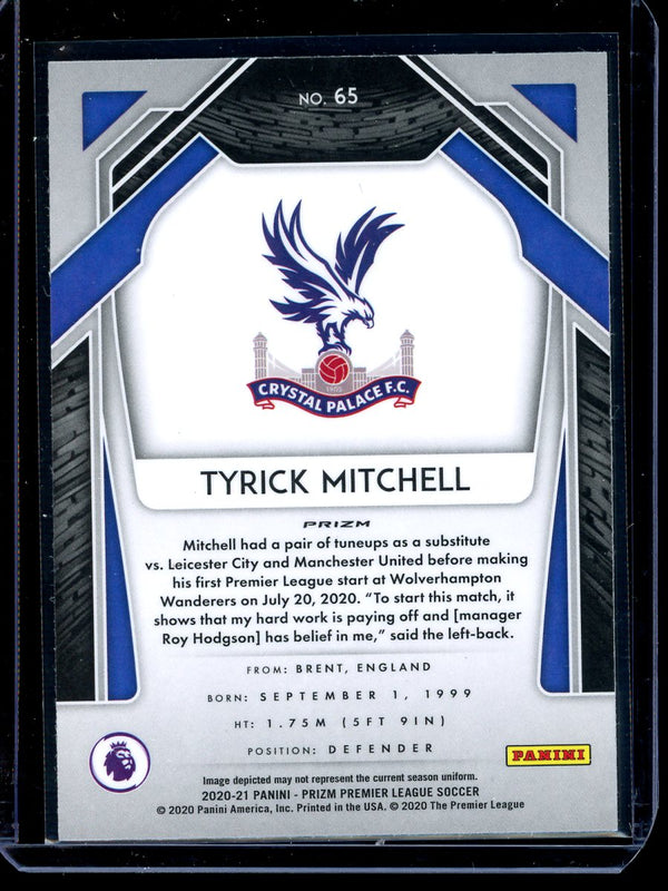 Tyrick Mitchell 2020-21 Panini Prizm Premier League Multi Color RC