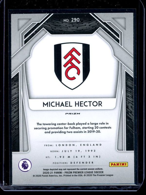 Michael Hector 2020-21 Panini Prizm Premier League Multi Color RC