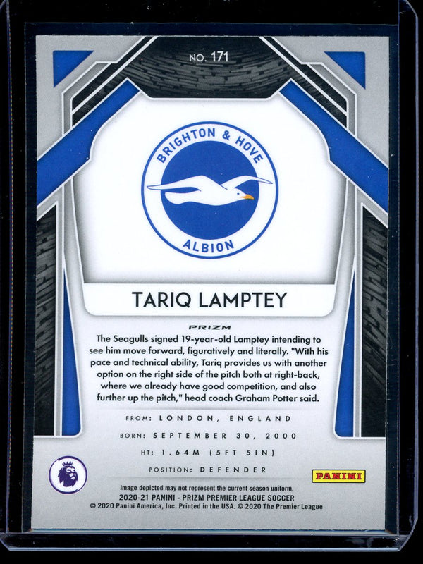 Tariq Lamptey 2020-21 Panini Prizm Premier League Silver Prizm RC