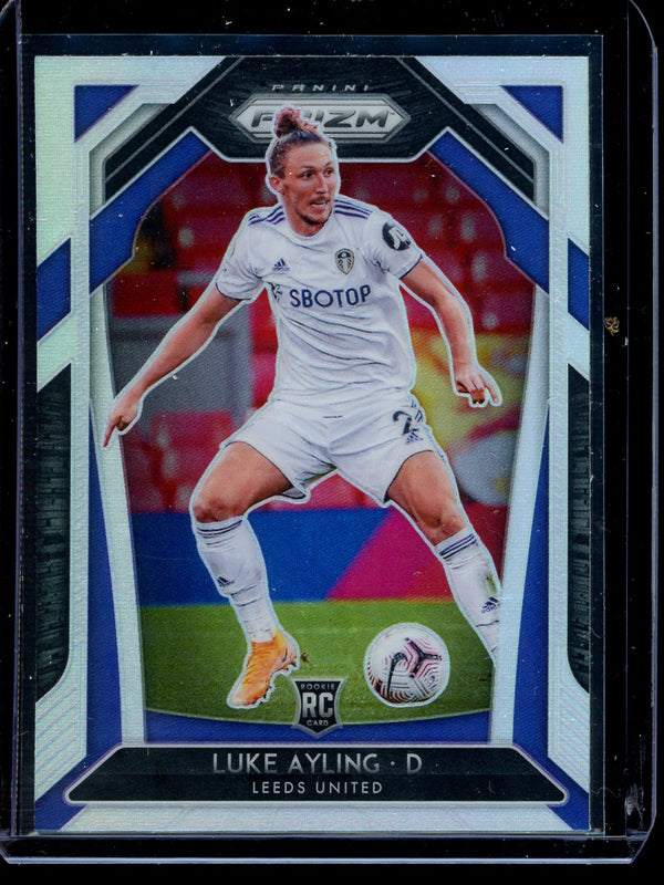 Luke Ayling 2020-21 Panini Prizm Premier League Silver Prizm RC