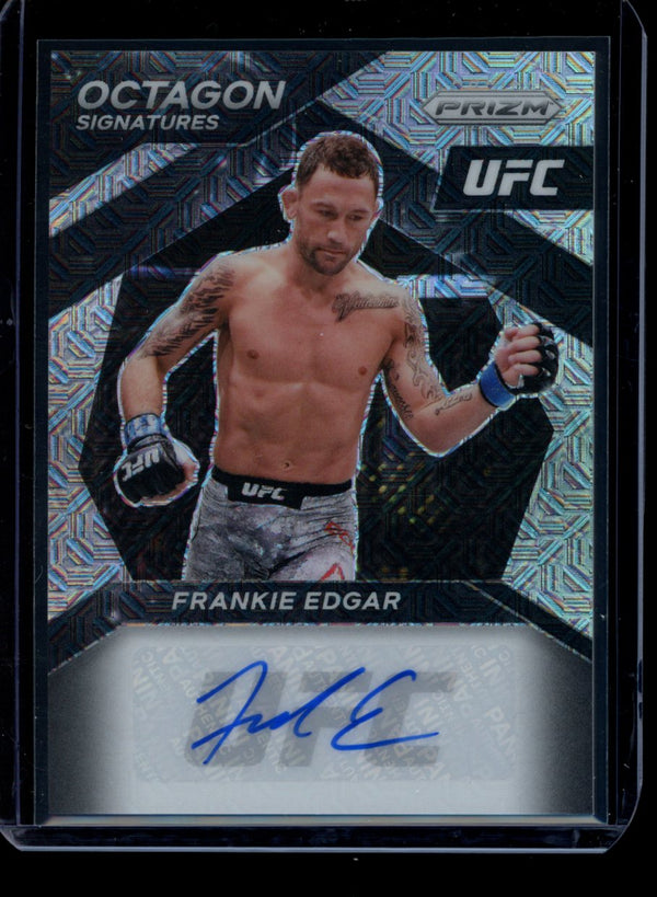 Frankie Edgar 2021 Panini Prizm UFC Octagon Signatures Mojo 09/25