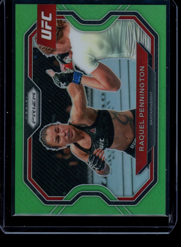 Raquel Pennington 2021 Panini Prizm UFC Neon Green Prizm 63/75