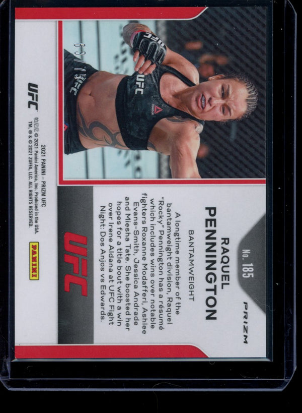 Raquel Pennington 2021 Panini Prizm UFC Neon Green Prizm 63/75