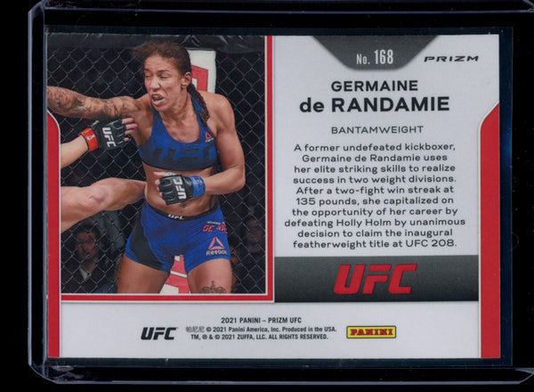 Germaine de Randamie 2021 Panini Prizm UFC Silver