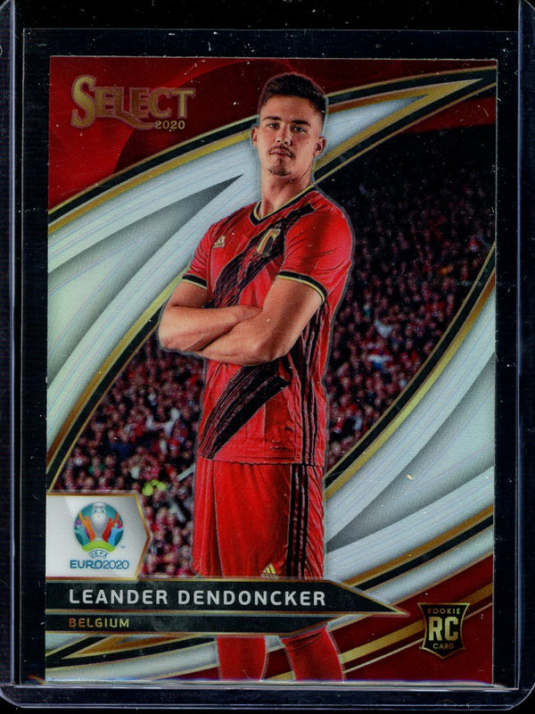 Leander Dendoncker 2020 Panini Select Euro Soccer Field Level Silver RC