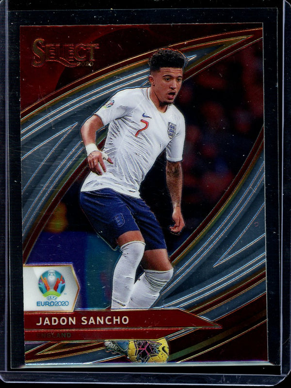 Jadon Sancho 2020 Panini Select Euro Soccer Field Level