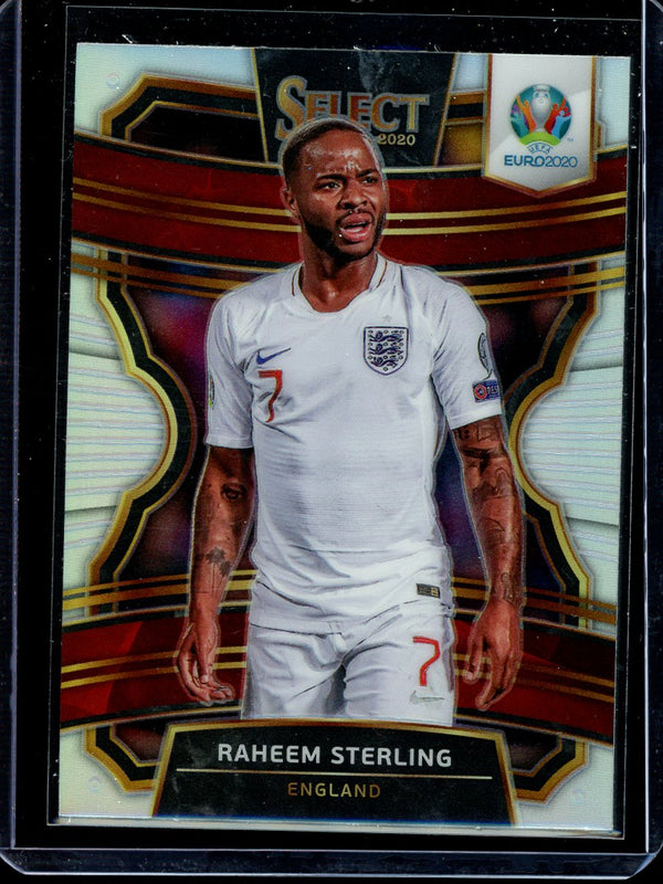 Raheem Sterling 2020 Panini Select Euro Soccer Terrace Silver