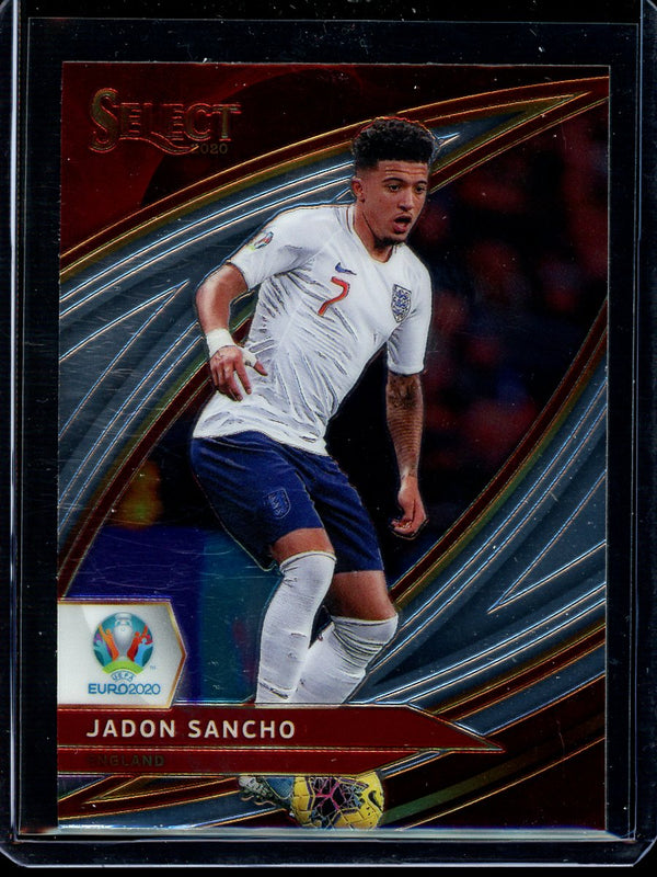 Jadon Sancho 2020 Panini Select Euro Soccer Field Level