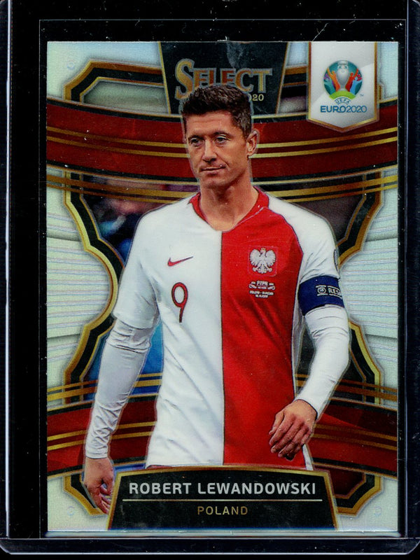 Robert Lewandowski 2020 Panini Select Euro Soccer Terrace Silver