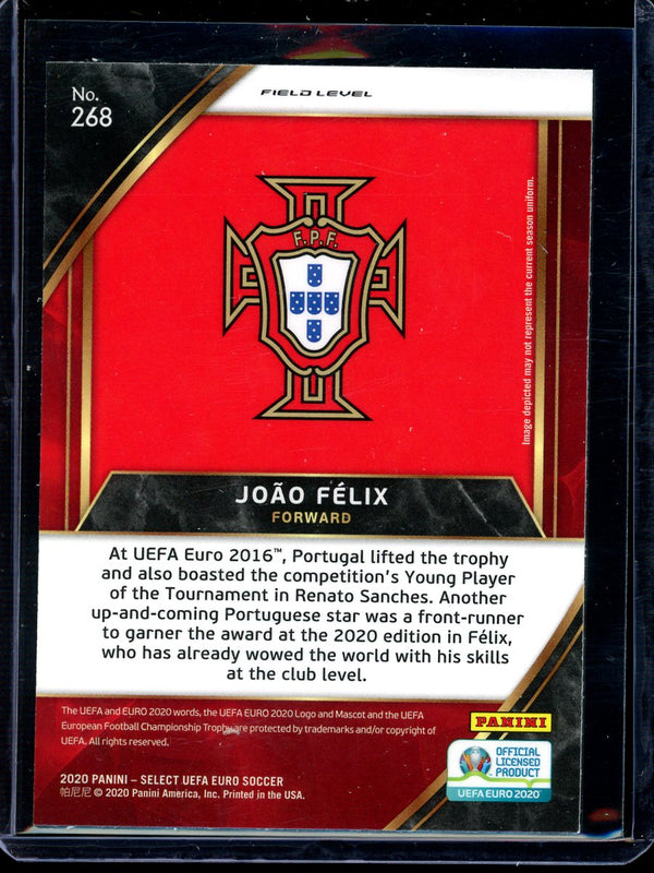 Joao Felix 2020 Panini Select Euro Soccer Field Level