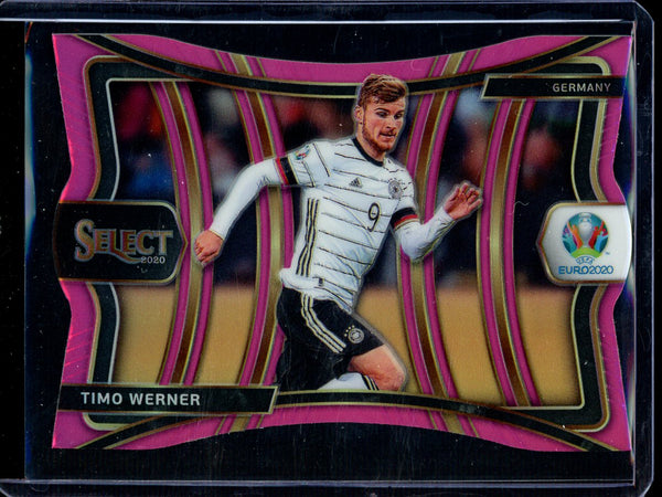 Timo Werner 2020 Panini Select Euro Soccer Mezzanine Pink 10/99